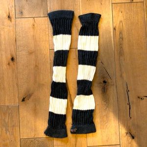 Hollister Stripped Leg Warmers